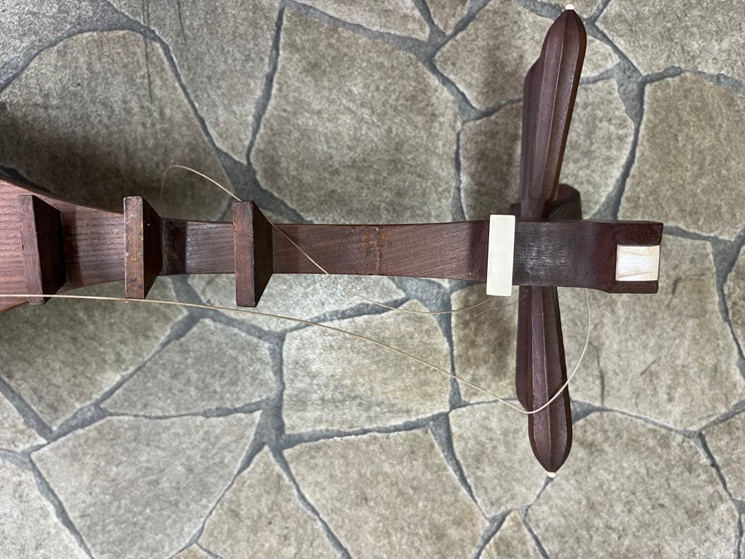 琵琶 びわ 和楽器 全長約94cm 4弦 木製 インテリア・練習用