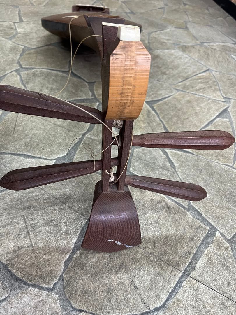 琵琶 びわ 和楽器 全長約94cm 4弦 木製 インテリア・練習用