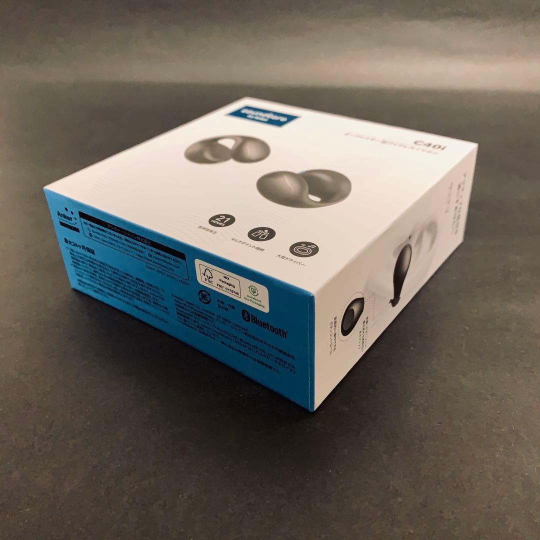 新品 Anker soundcore C40i ワイヤレスイヤホン ダークグレー