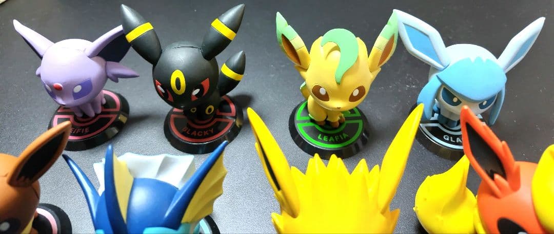 ポケモン　ちびきゅんキャラ　イーブイ　進化系　8体セット