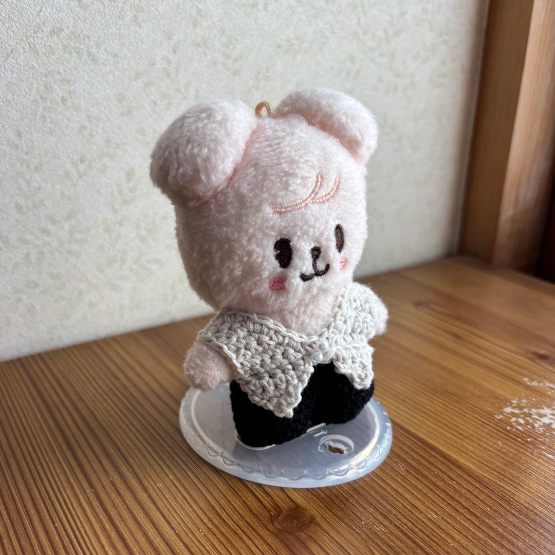 ジャムジャム　skzoo10cmぬいぐるみ用　衣装　ニット帽　4点