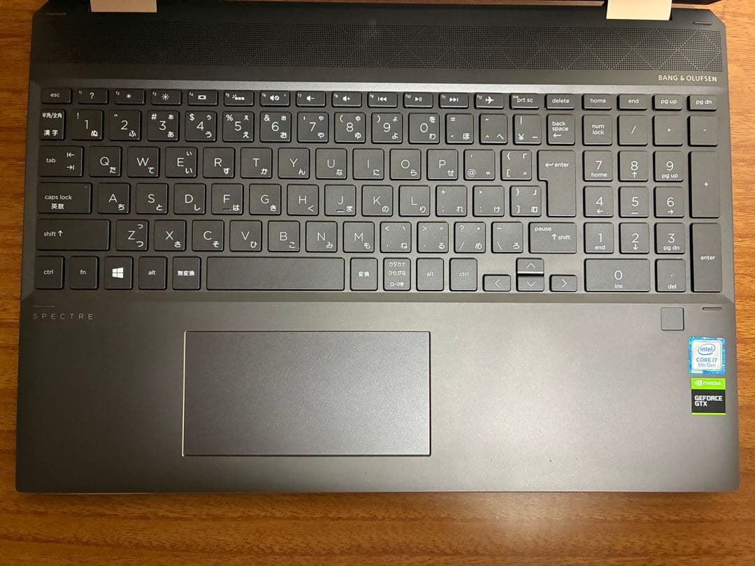 HP Spectre x360-15-df1022tx アッシュブラック