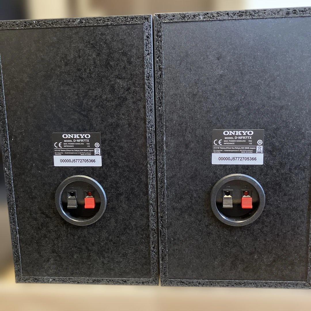 美品‼️ONKYOブックシェルフスピーカー ハイレゾ音源対応‼️D-NFR 7TX