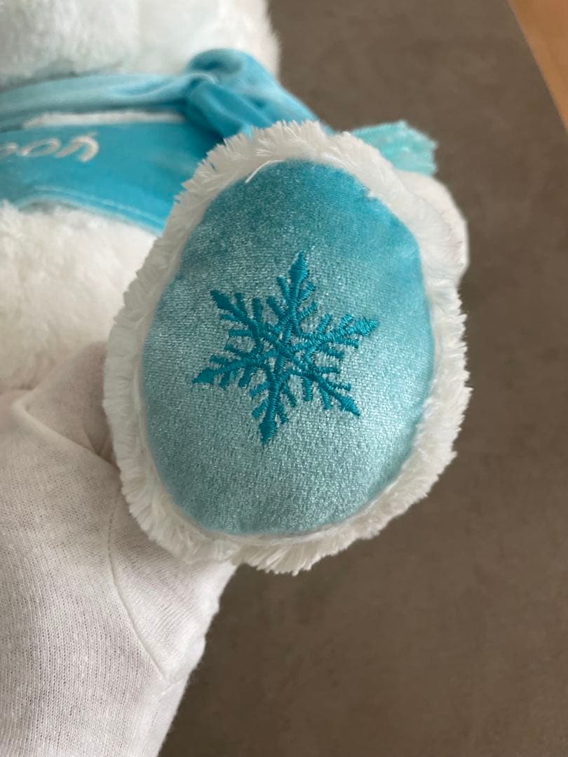 くまのプーさん　ハンドパペット　ホワイトプーさん　腹話術　ぬいぐるみ　ディズニー