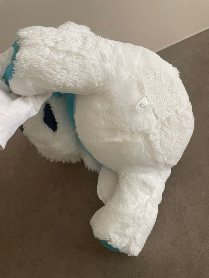 くまのプーさん　ハンドパペット　ホワイトプーさん　腹話術　ぬいぐるみ　ディズニー
