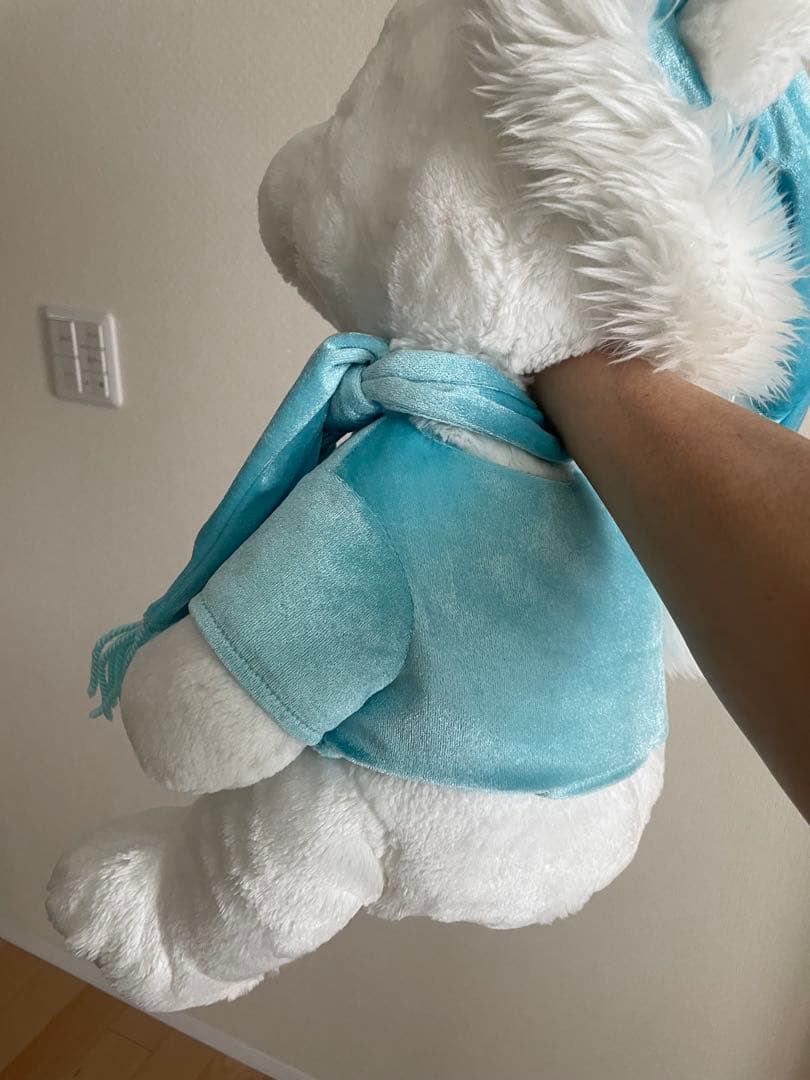 くまのプーさん　ハンドパペット　ホワイトプーさん　腹話術　ぬいぐるみ　ディズニー