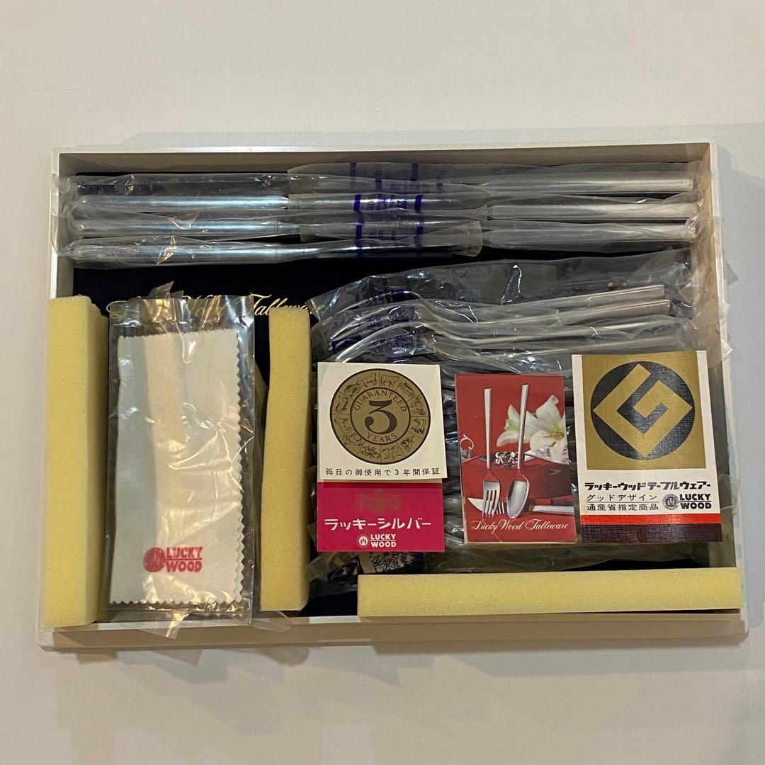 ***coz 未使用品 Luckywood ロマンス 24pディナーセット