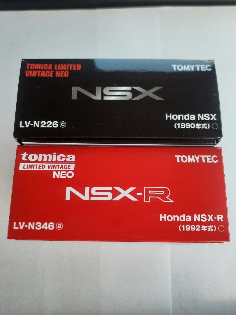 トミカLV-Nホンダ NSX-R赤& NSX黒 2台セット特売セール中‼️