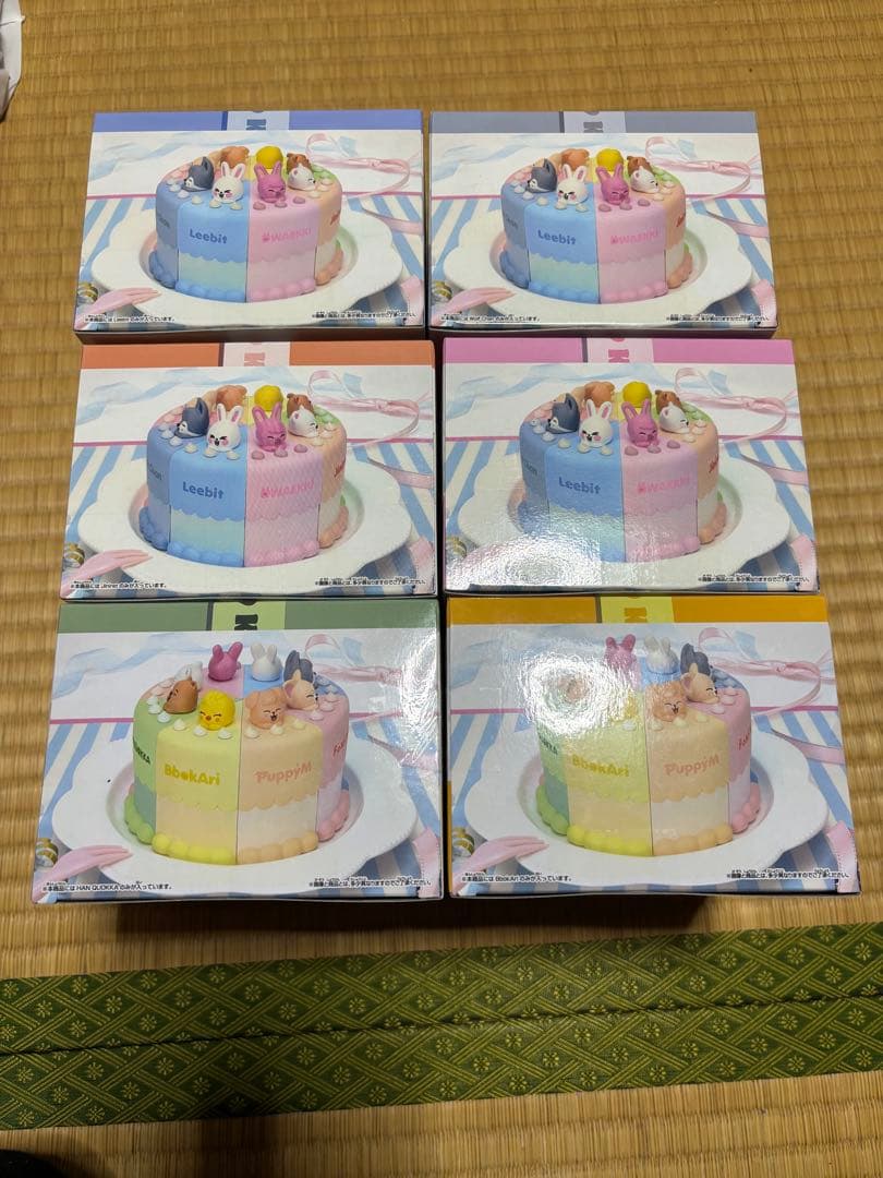 SKZOO BIRTHDAY CAKE コレクション vol.1.2.3 6種