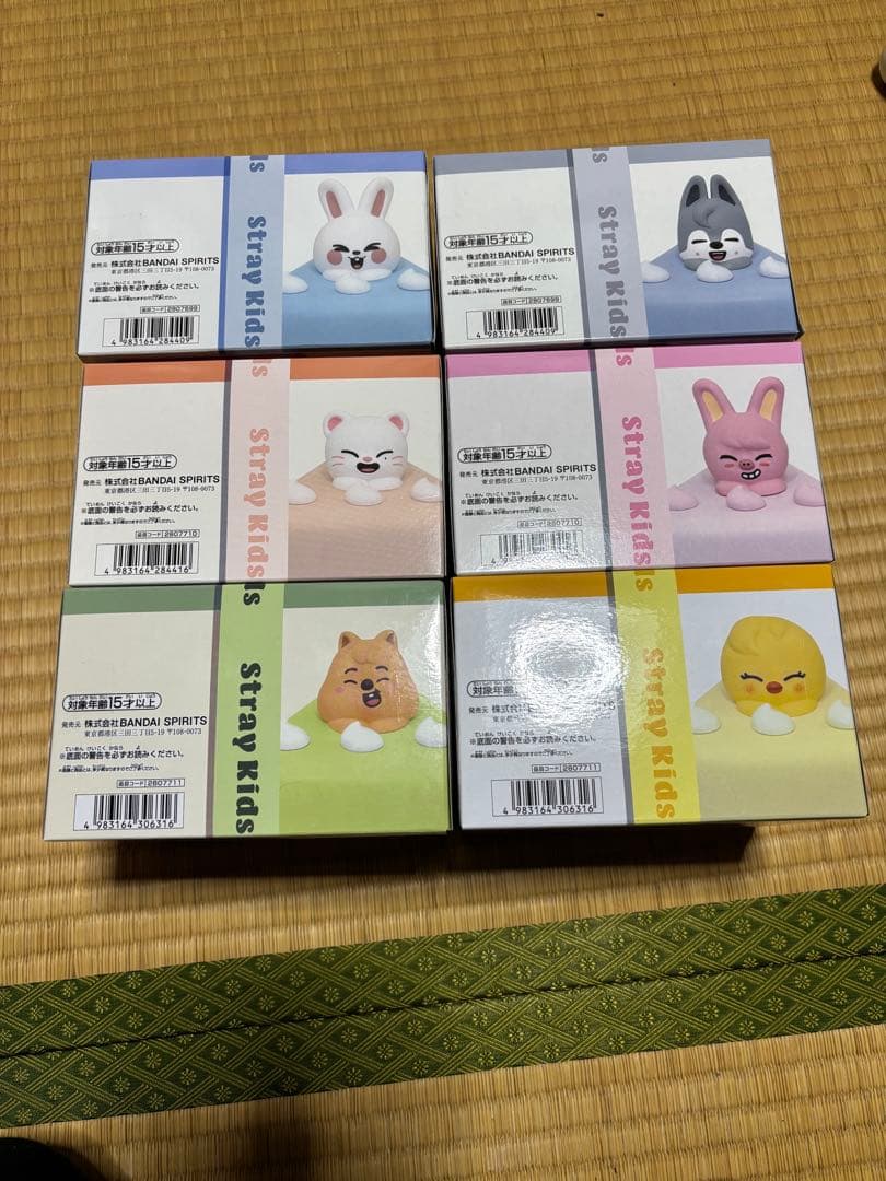 SKZOO BIRTHDAY CAKE コレクション vol.1.2.3 6種