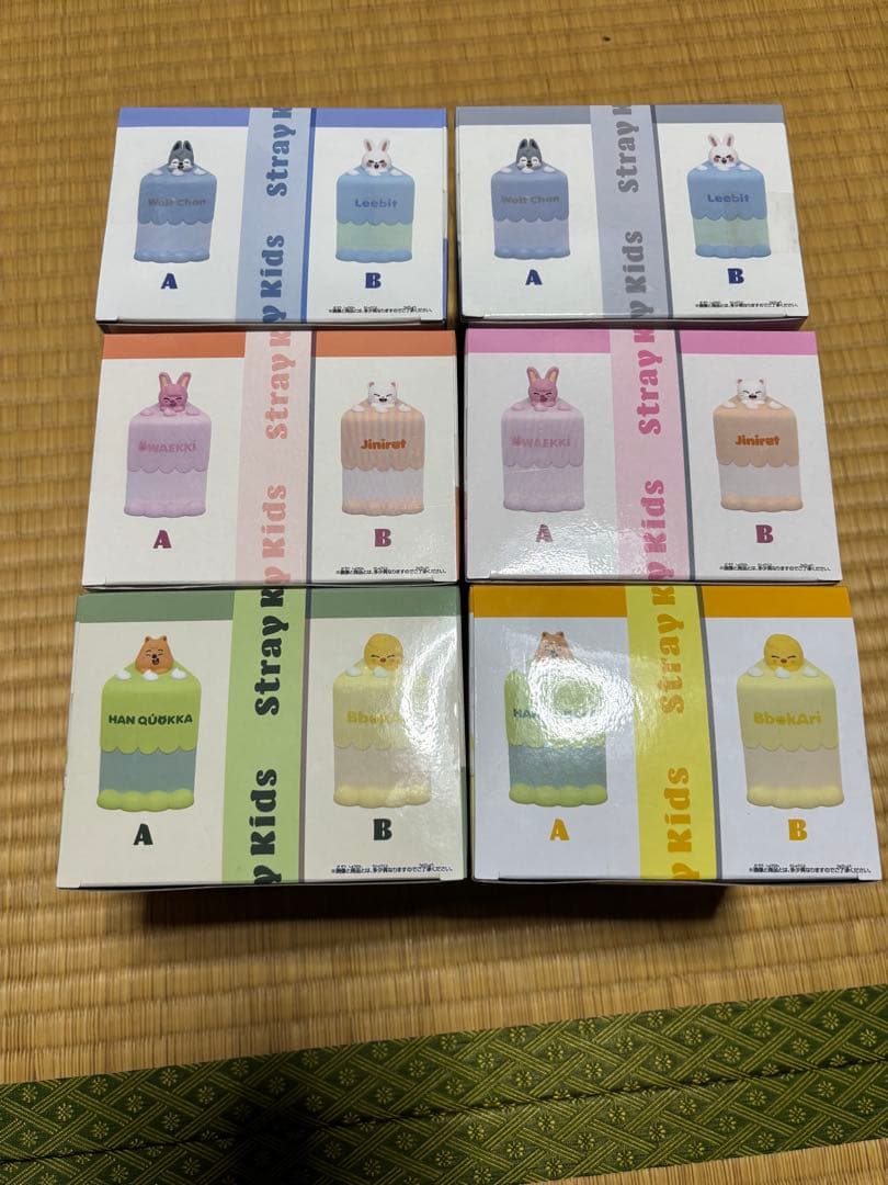 SKZOO BIRTHDAY CAKE コレクション vol.1.2.3 6種