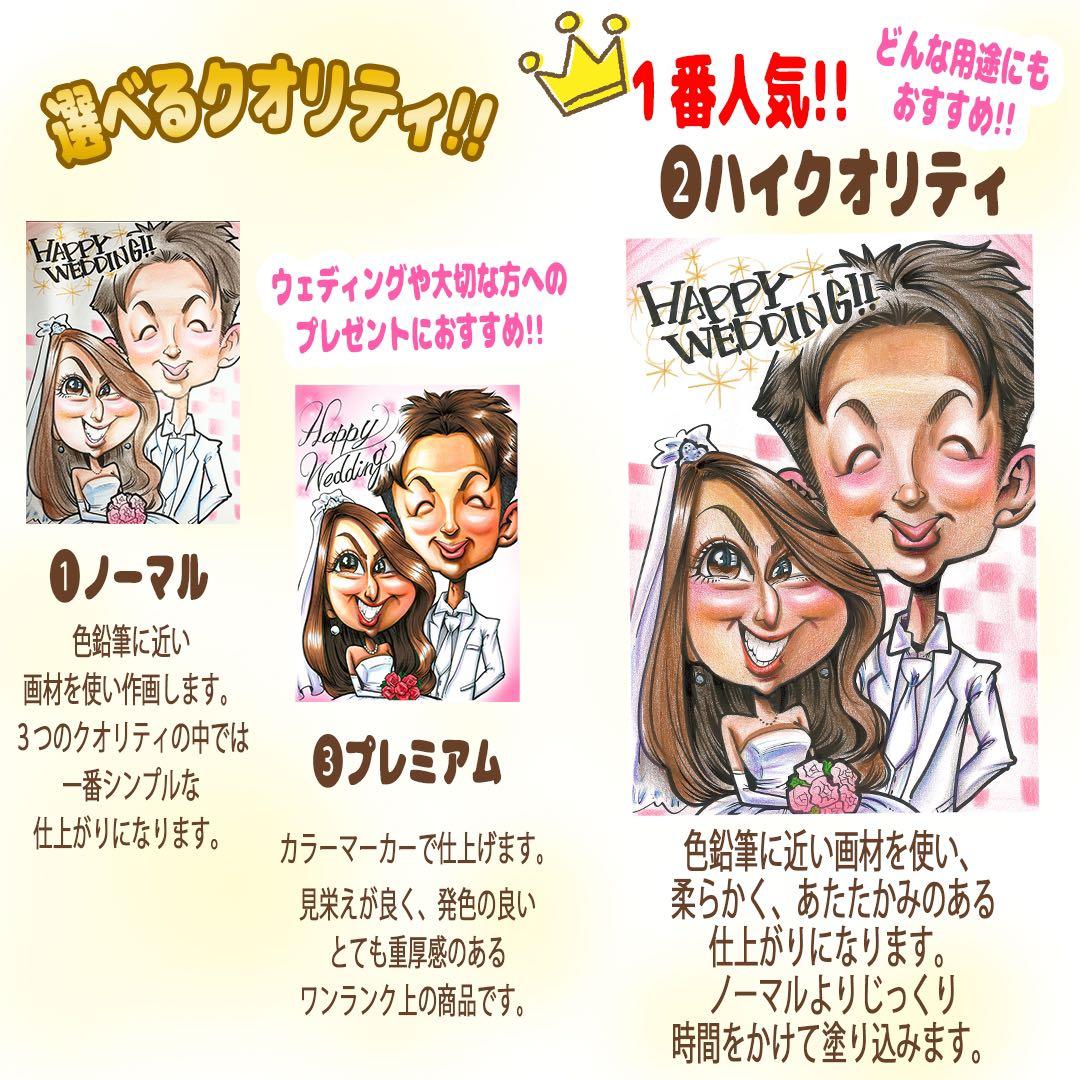 【大切な記念日に贈る】世界で1枚のオーダー似顔絵★還暦祝い★