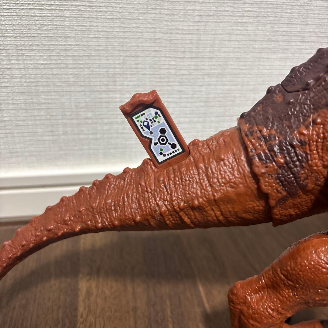 最終値下げ【美品】マテル　ジェラシックワールド　ダメージ！ひかる　カルノタウルス