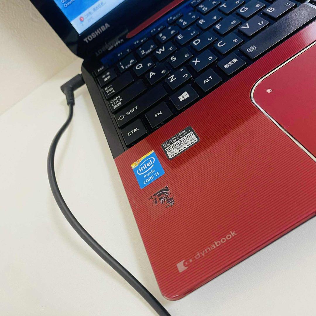 Y908 TOSHIBAノートパソコンi5メモリ8G高速SSDサクサクWin11