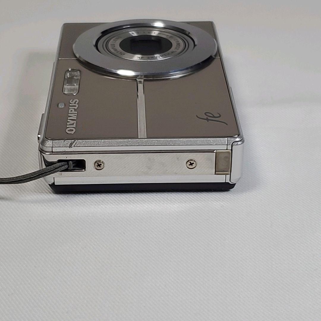 OLYMPUS FE シルバー コンパクトデジタルカメラ