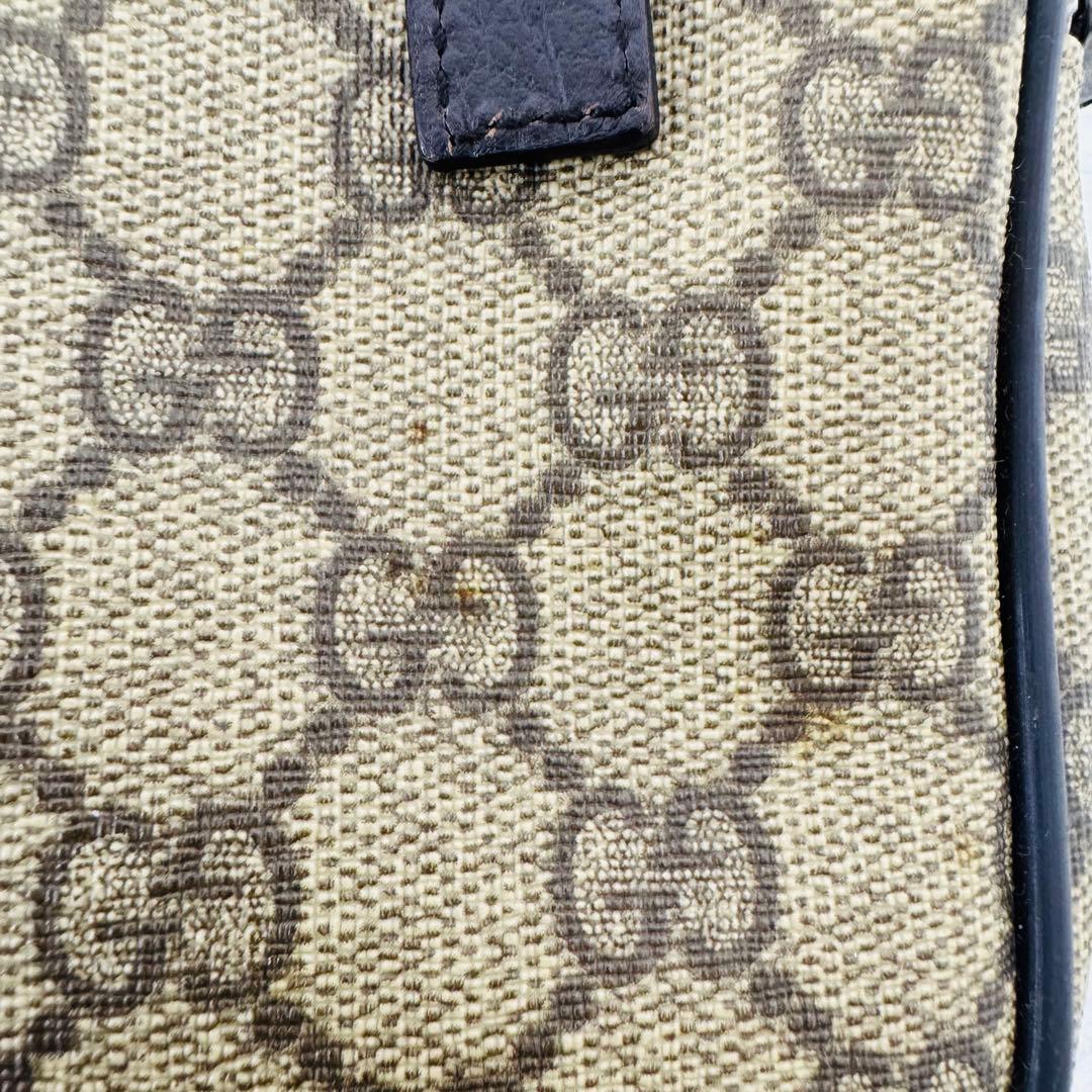 ✨GUCCI✨グッチ✨GG柄✨ブラウン✨ヴィンテージ✨クラッチバッグ✨