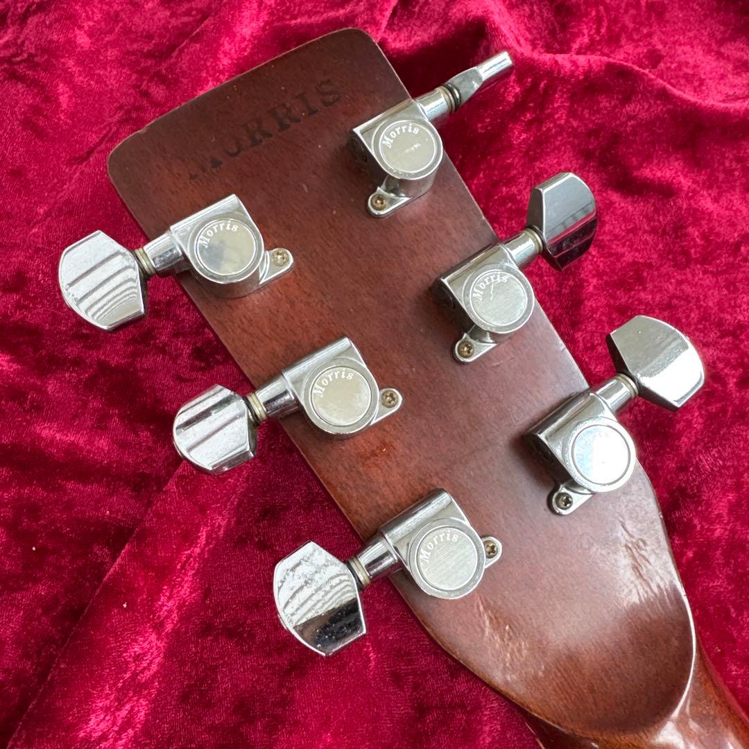 メンテ済 MORRIS W-30 70年代製 アコースティックギター モーリス