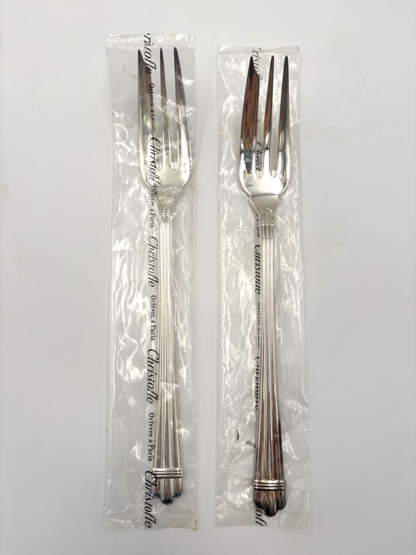 クリストフル　アリア　25cmフォーク　スプーン　カトラリー　4点セット 箱付き