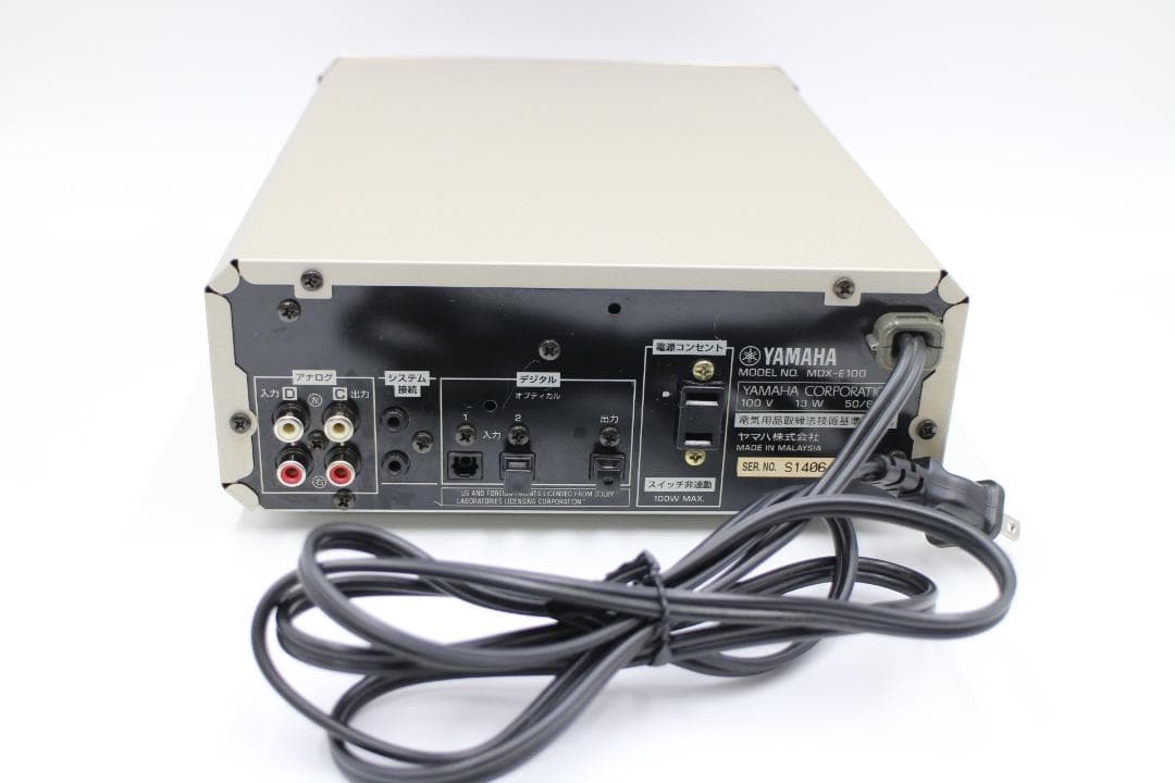 2593-YAMAHA ヤマハ MDX-E100 MDレコーダー MDデッキ