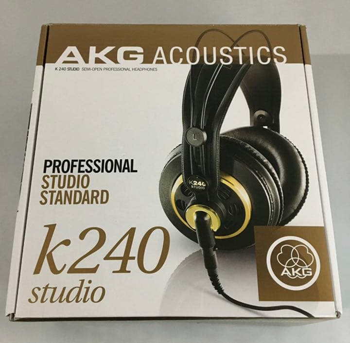 ●AKG K240 Studio セミオープン ヘッドホン モニター スタジオ