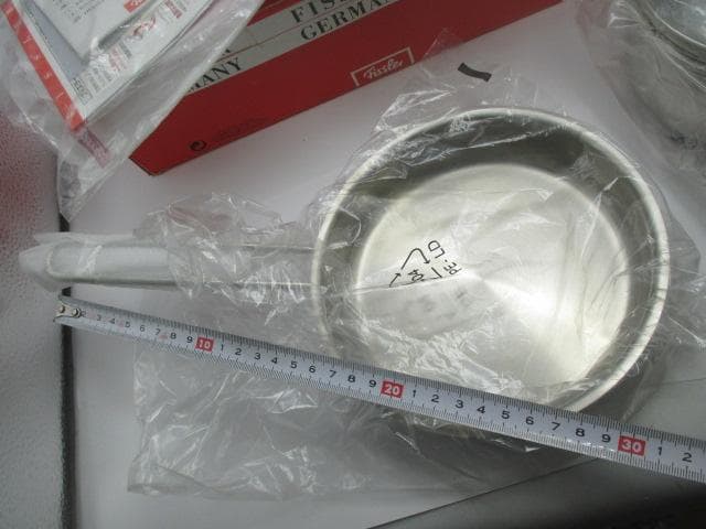 ほぼ未使用、フィスラー スナッキーセット、フライパン、ステンレス鍋、説明書