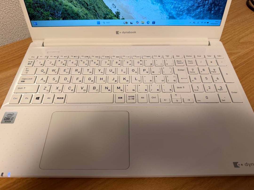 Windowsノート本体 dynabook P1-C7MP-BW i7-10510U/8GB/256GB