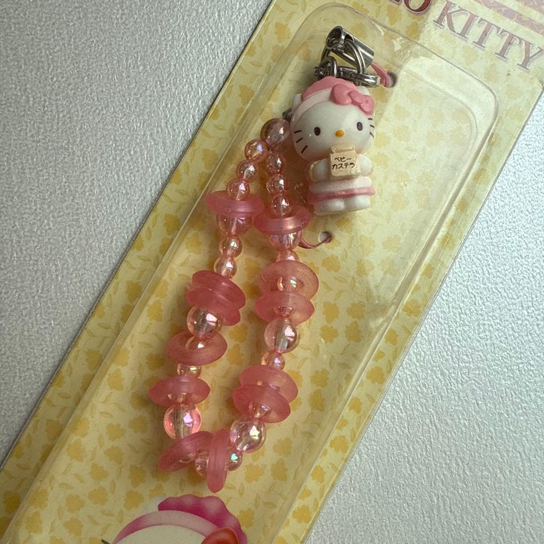 HELLO KITTY ベビーカステラ　ストラップ　限定　ハローキティ