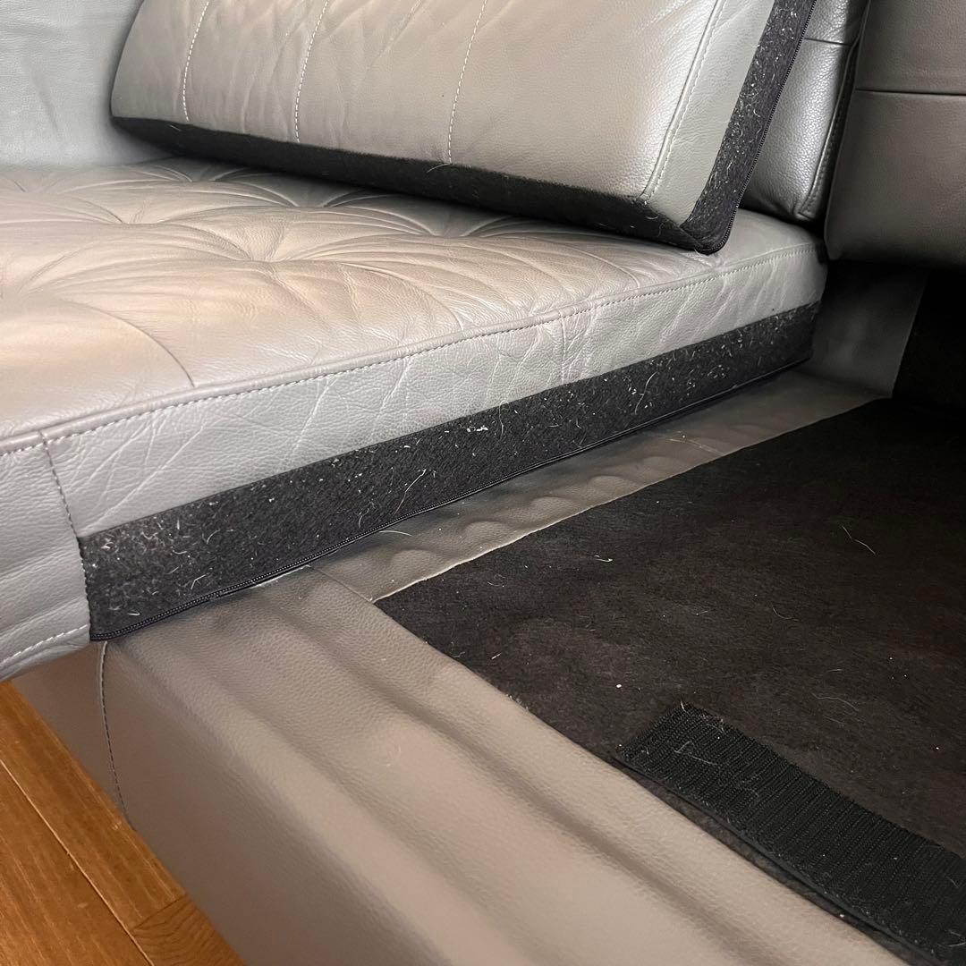 IKEA LANDSKRONA 2-3人掛け レザーソファ ランズクローナ 本革