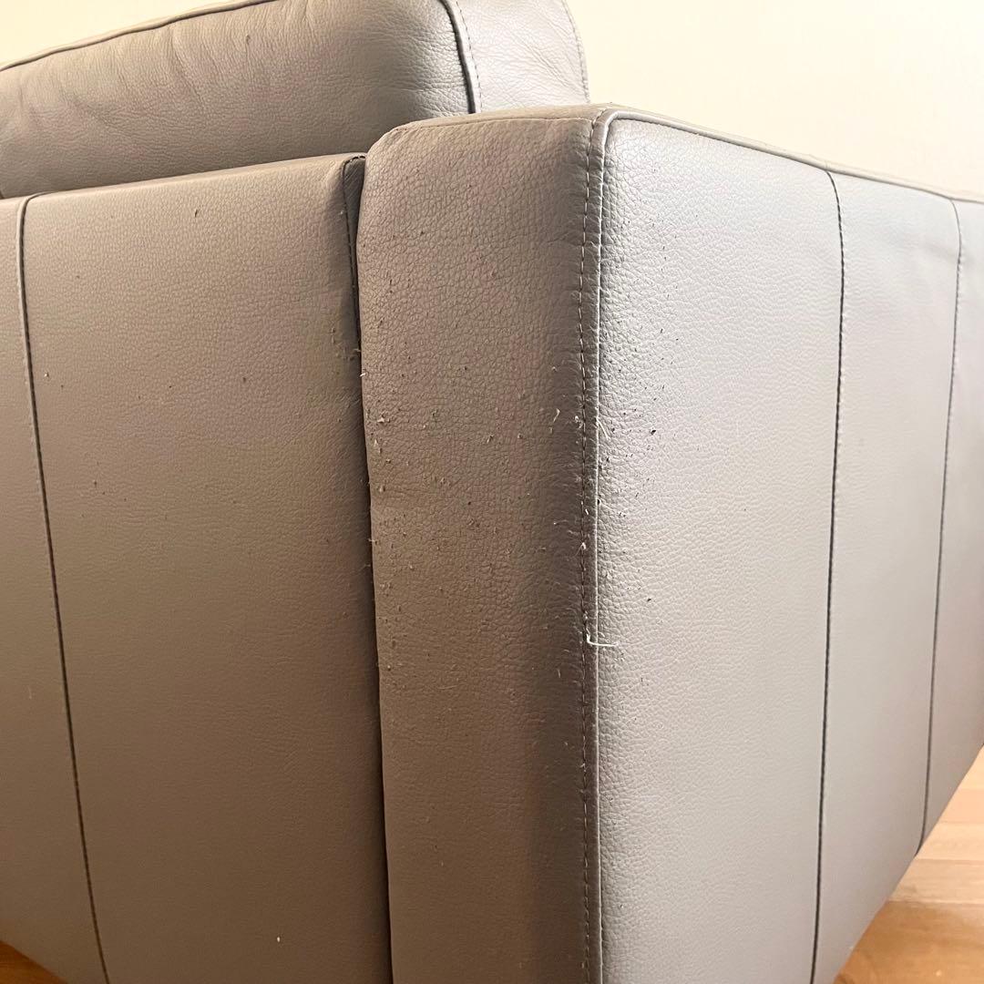 IKEA LANDSKRONA 2-3人掛け レザーソファ ランズクローナ 本革