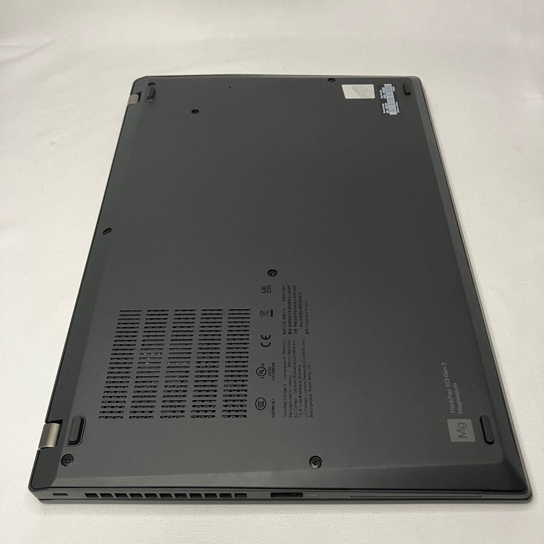 美品 ThinkPad X13 Gen3 12世代 WUXGA office付