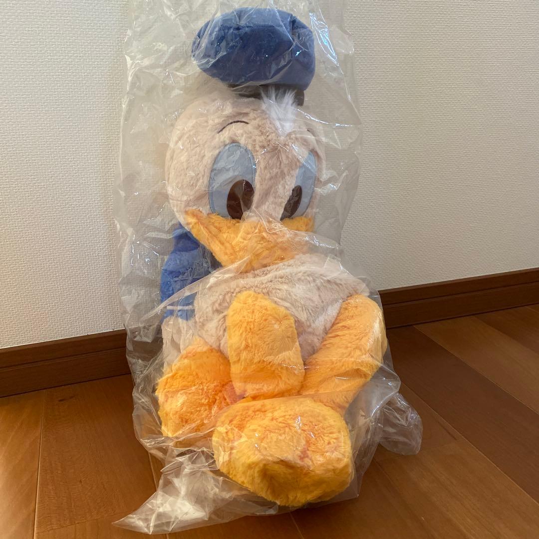 【激レア】もう2度と出てこない⁈ドナルドダックぬいぐるみ Lサイズ　ディズニー
