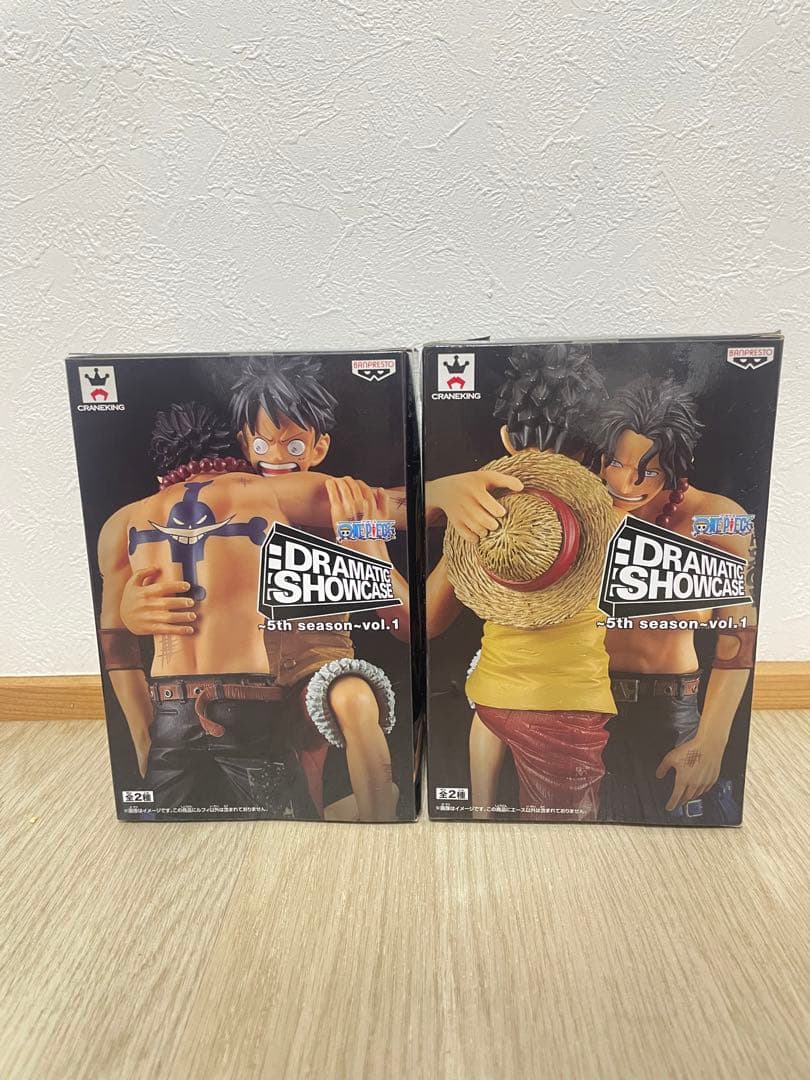 ワンピース ドラマチックショーケース フィギュア ルフィ エース ドラマティック
