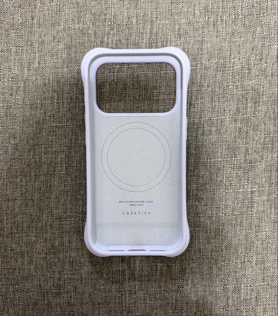 casetifyシリコンウェーブケース iPhone17pro＆グリップスタンド