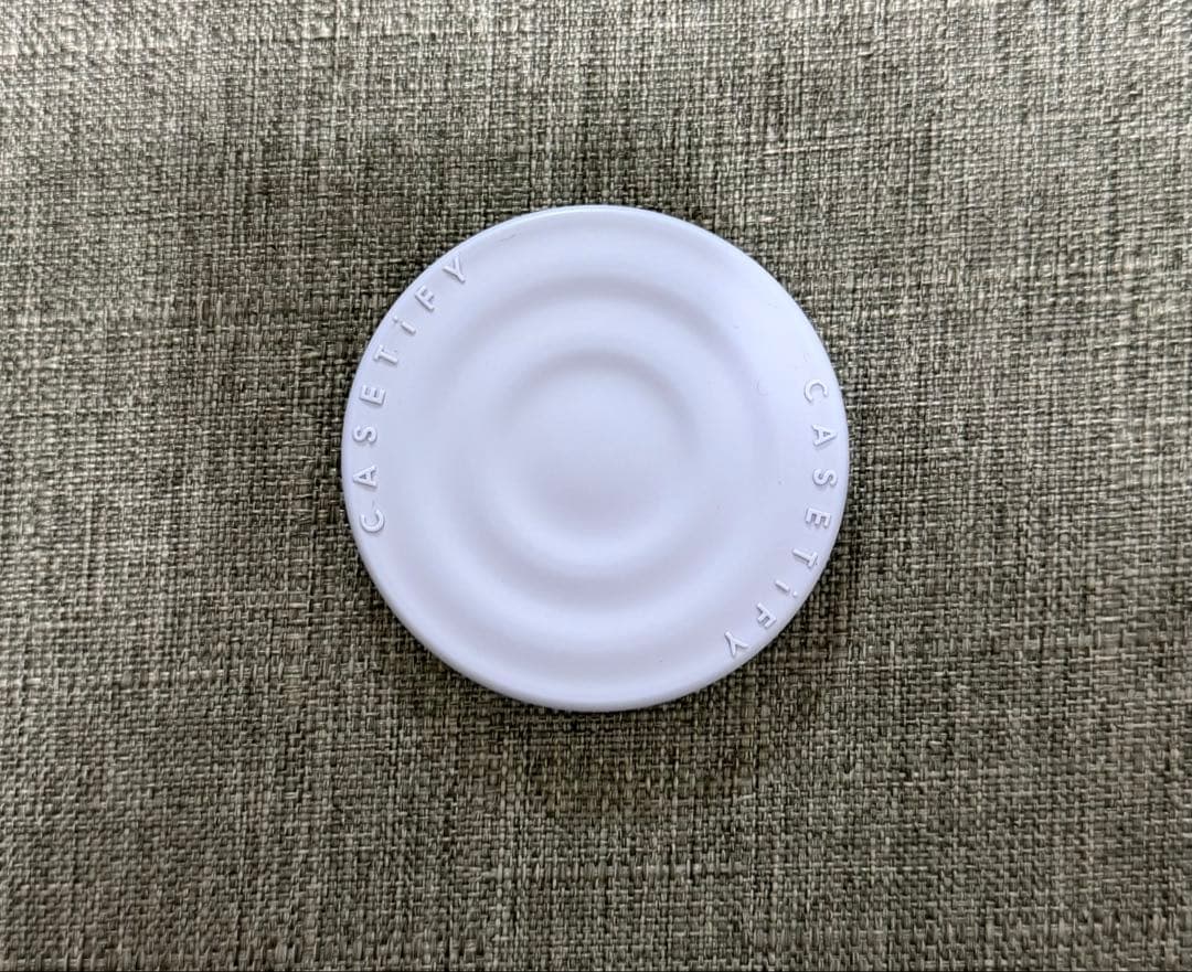 casetifyシリコンウェーブケース iPhone17pro＆グリップスタンド