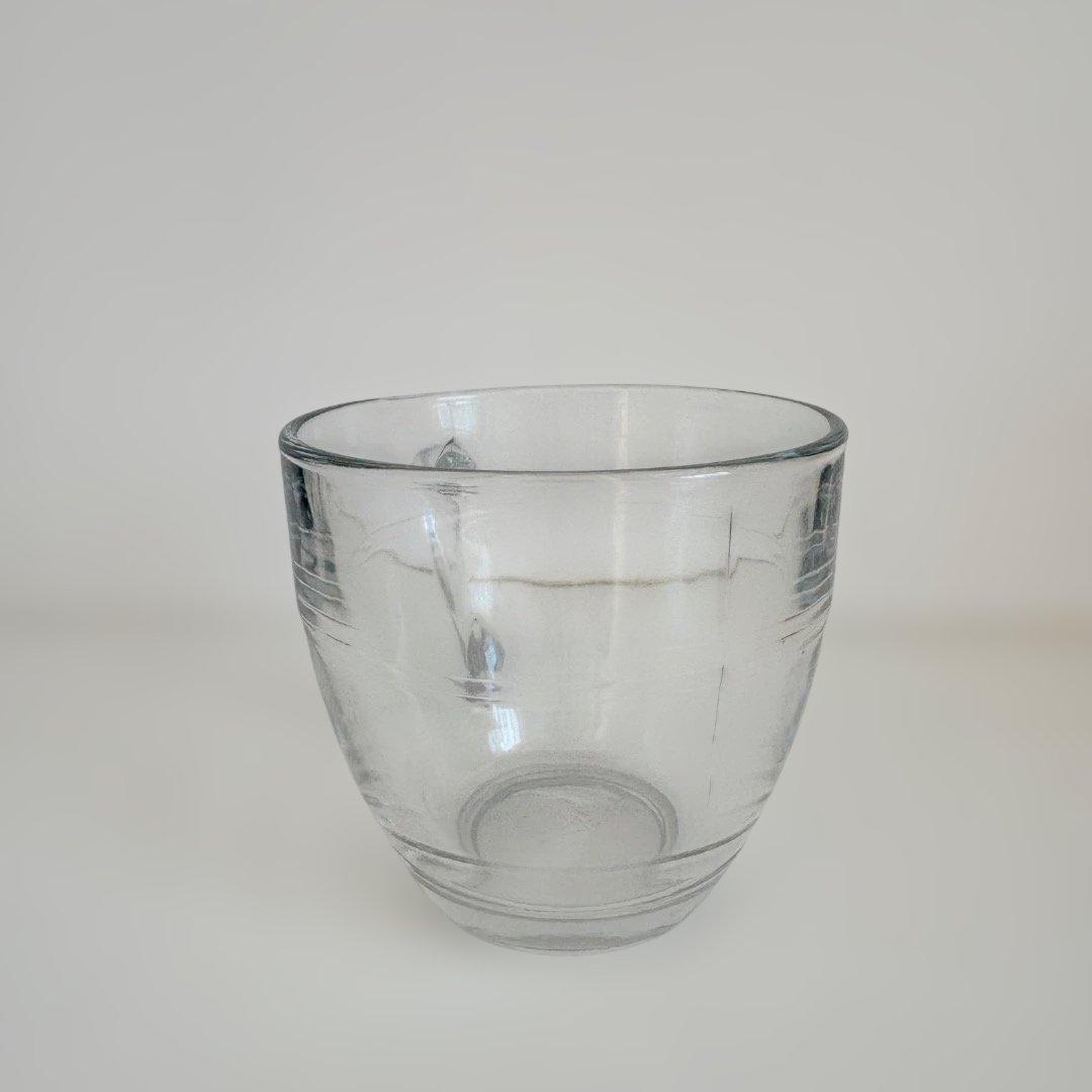 DURALEXヴィンテージデザート皿3枚&ガラスコーヒーカップ ジゴン2個セット