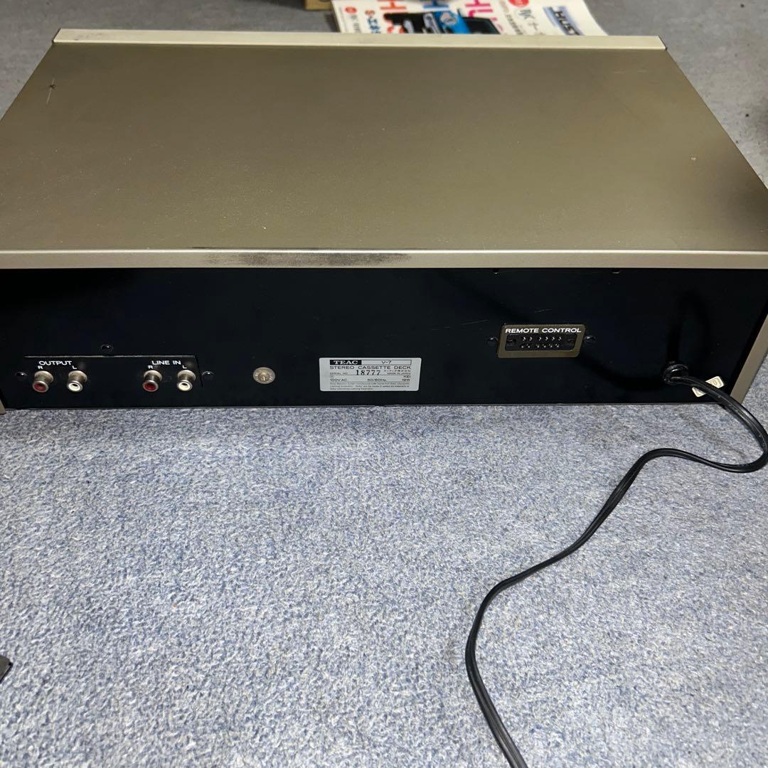 TEAC V-7 ステレオカセットデッキ