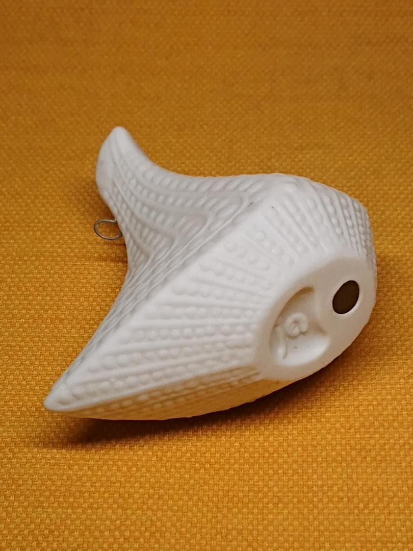 トリ　鳥　白磁　オブジェ　置物　インテリア　工芸品　美術品　A1263