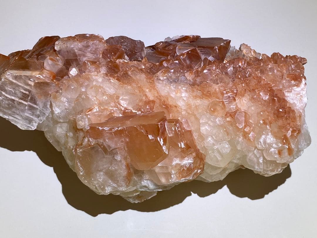 特大　紅白水晶　原石　クラスター　 4.３kg