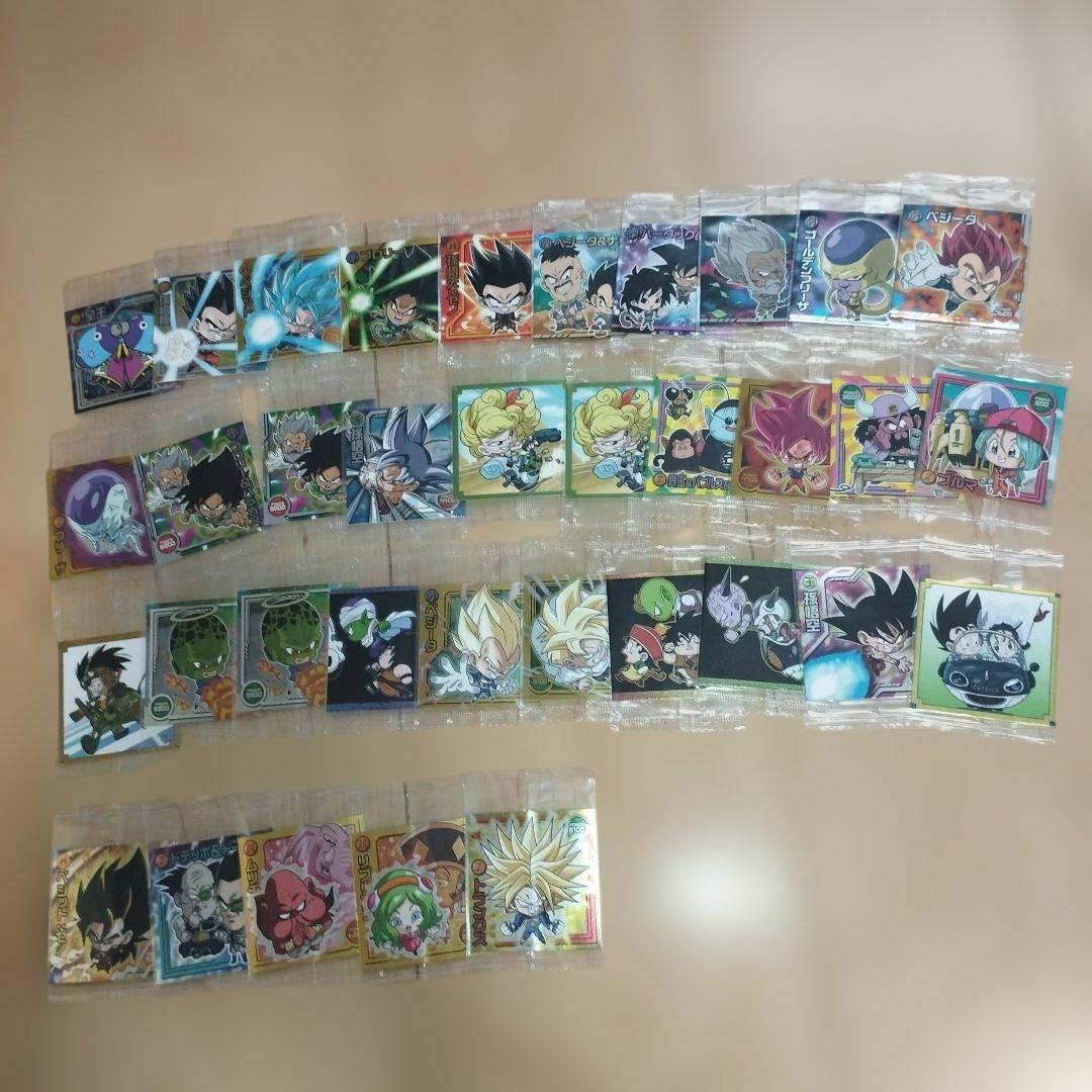 大量　未開封147枚　まとめ売り　ドラゴンボール超戦士シールウエハース　シール