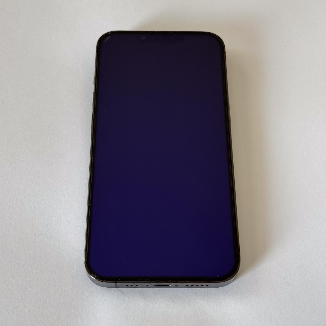 【美品】Apple iPhone 13 Pro 256GB グラファイト 本体