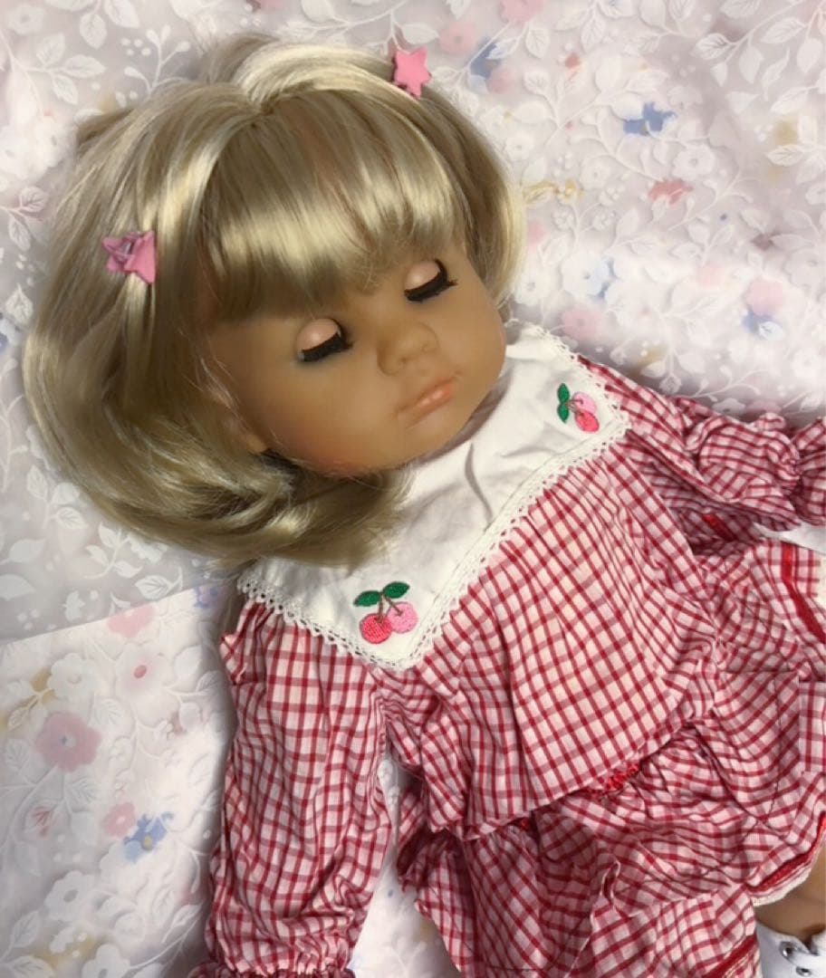 zapf ヴィンテージ　抱き人形　リボーンドール