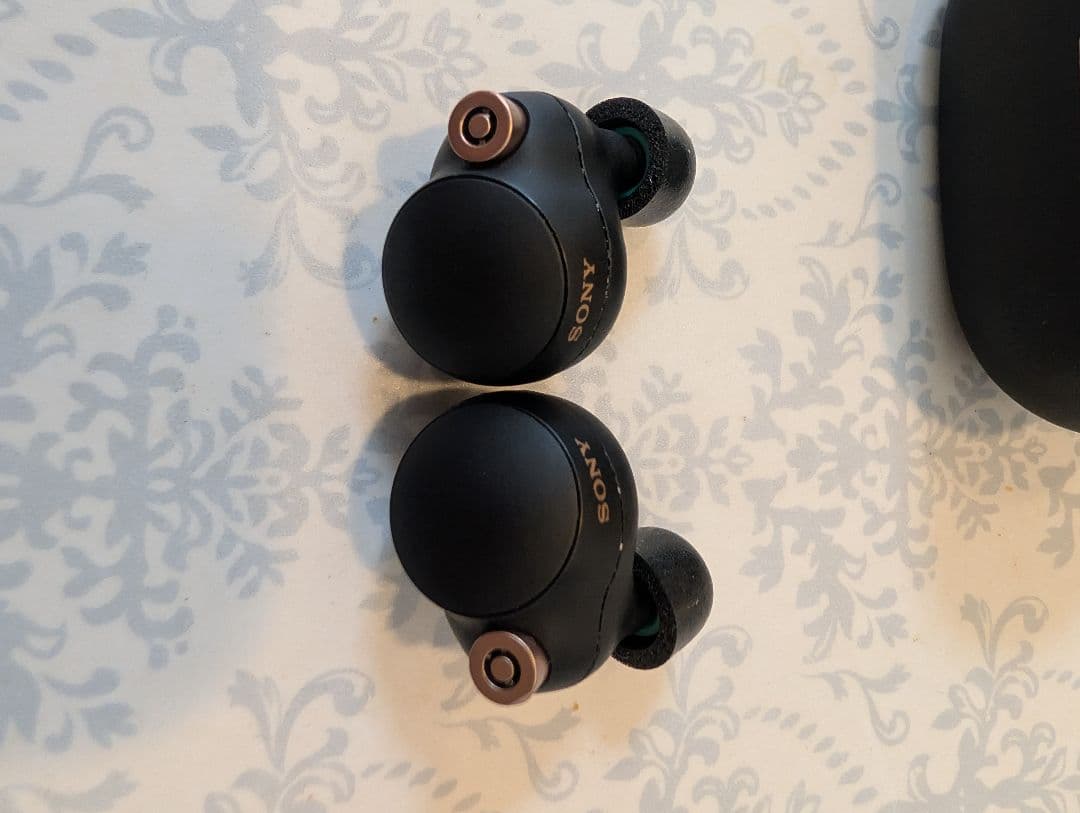 SONY WF-1000XM4 ワイヤレスイヤホン　電池交換済　黒　ソニー