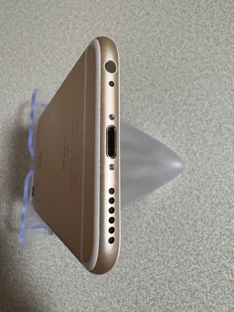 【美品】iPhone6s ゴールド 128GB 100%