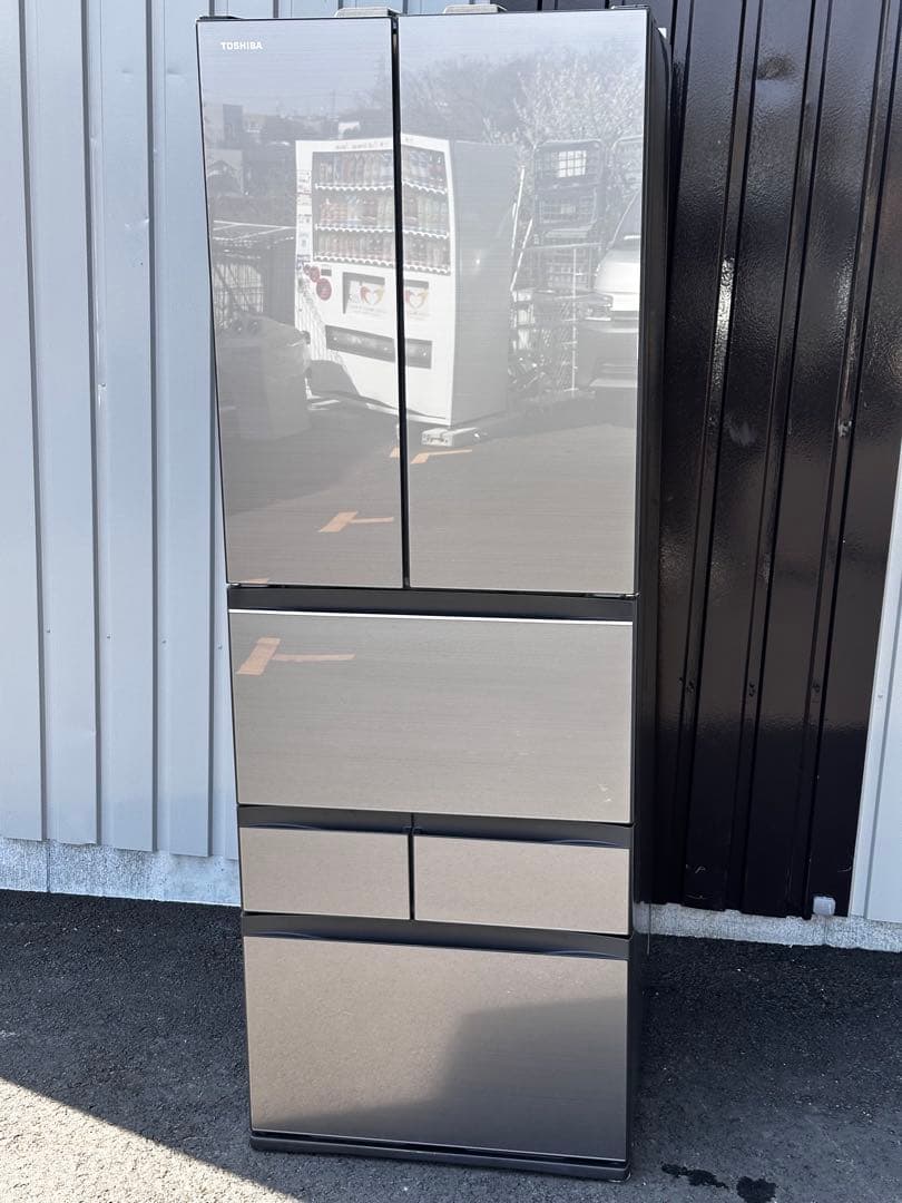 ＊送料込！設置対応◎2023 東芝 6ドア GR-V510FZ(ZH) 508L