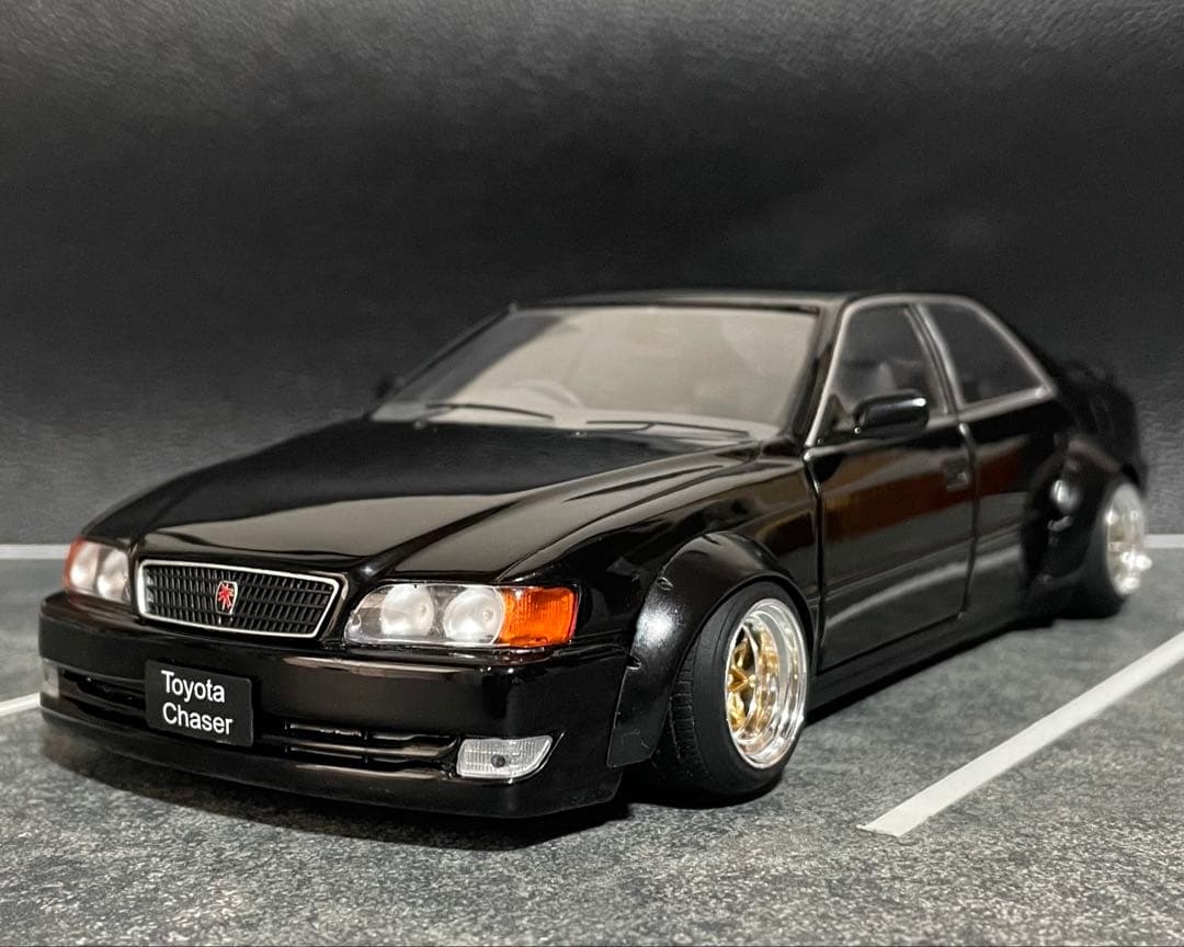 1/24 アシェット 国産名車 TOYOTA チェイサー改 旧車 カスタム