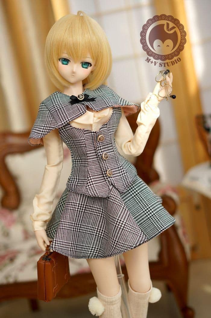H69 BJD 1/3 ドール 衣装　スカート 5セット　衣装のみ　ハンドメ
