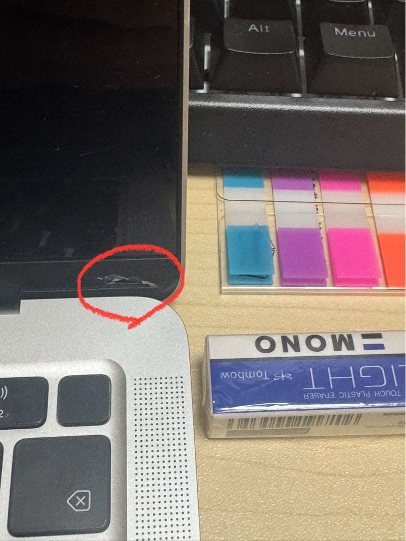 MacBookAir(M1, 2020) 本体　ストレージ1TB メモリ16GB