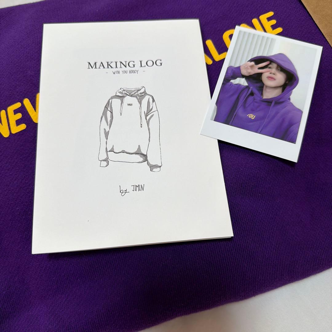 アイドル BTS Artist Made with you hoodie jimin M