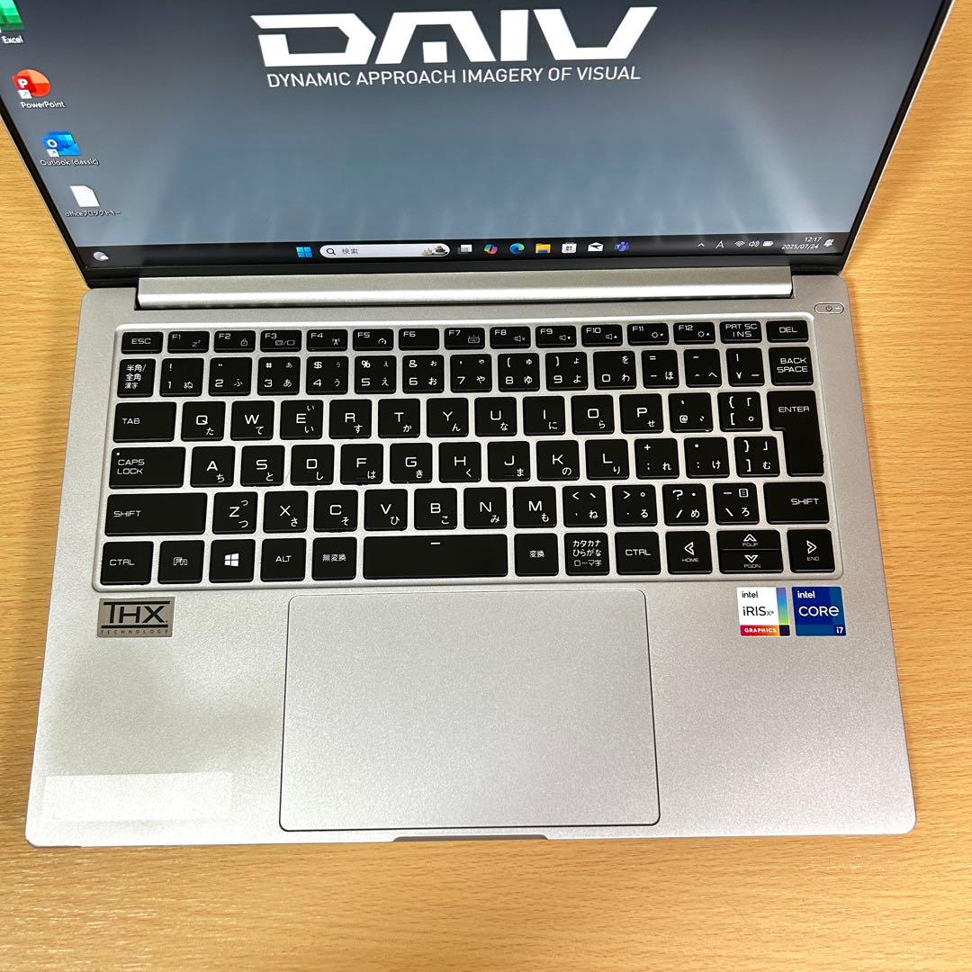 マウスコンピューター DAIV 4P 32GB i7 512GB 14インチ