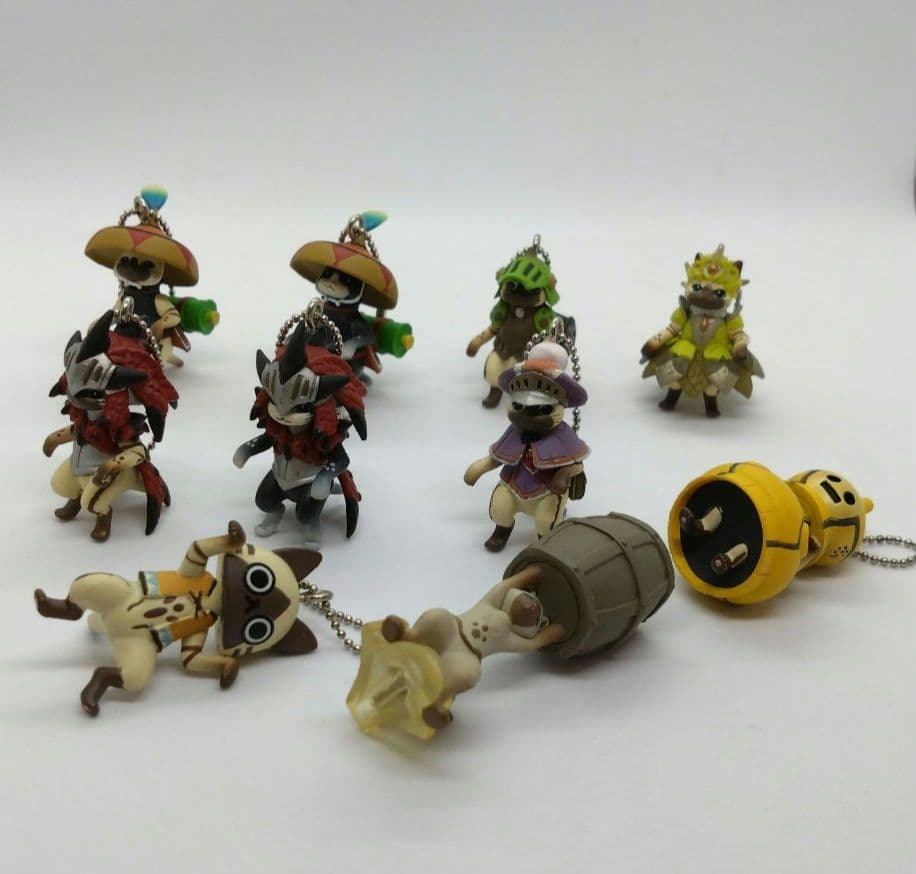 カプコンフィギュアビルダー ライトモデル オトモアイルー フィギュア まとめ売り